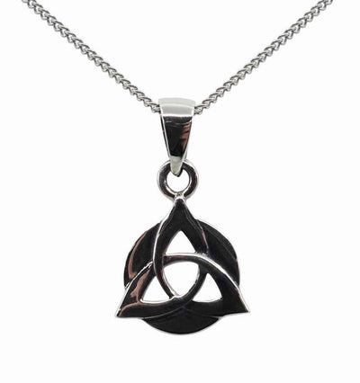 Mystic Celtic Knot Pendant – Sterling Silver