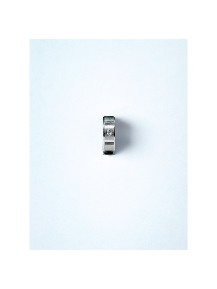 Grey Line Ring Side Profile