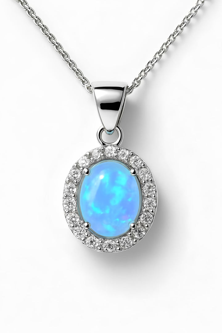 Side angle showing CZ stone detailing