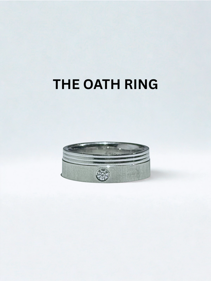 The Oath Ring Side Profile