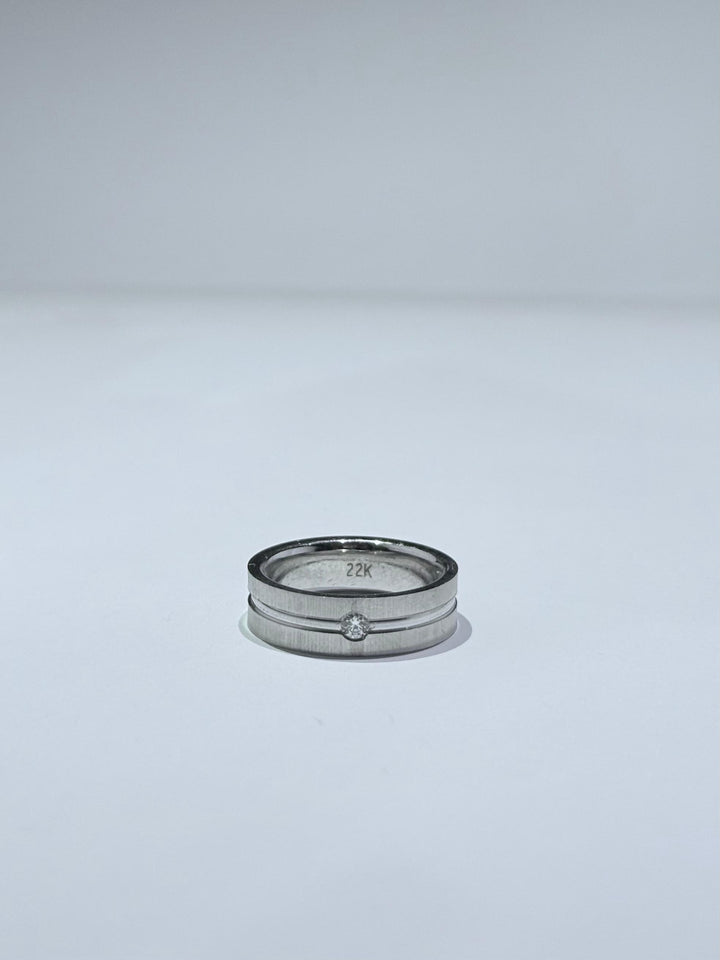 Wolf Sign Ring Side View